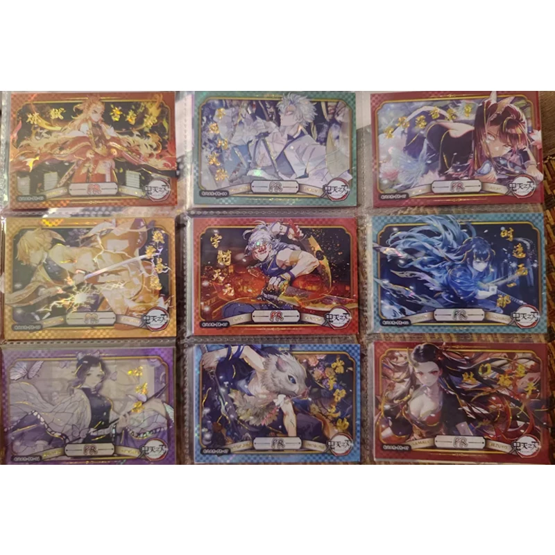 

Anime Demon Slayer PR Series Collectible Cards Rengoku Kyoujurou Kamado Nezuko Kochou Shinobu Christmas Birthday Gift Toys