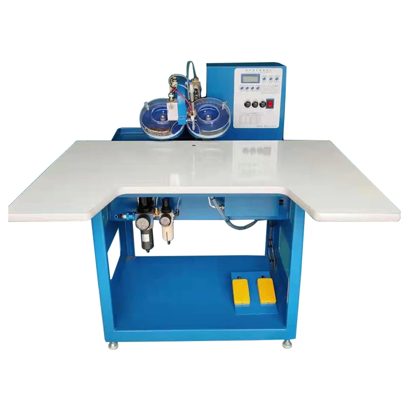 

Semi Automatic 2 4 Color Intelligent Hot Fixing Rhinestones Setting Machines Ultrasonic Hotfix Rhinestone Machine for Textile