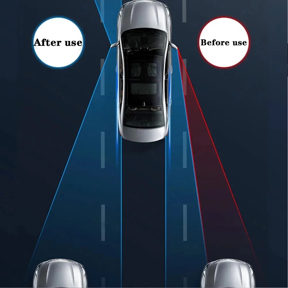 

Car Blind Spot Mirror with Adjustable Angle for Enhanced Safety and Visibility For 360 Degree Rotatable Dual Sided Design