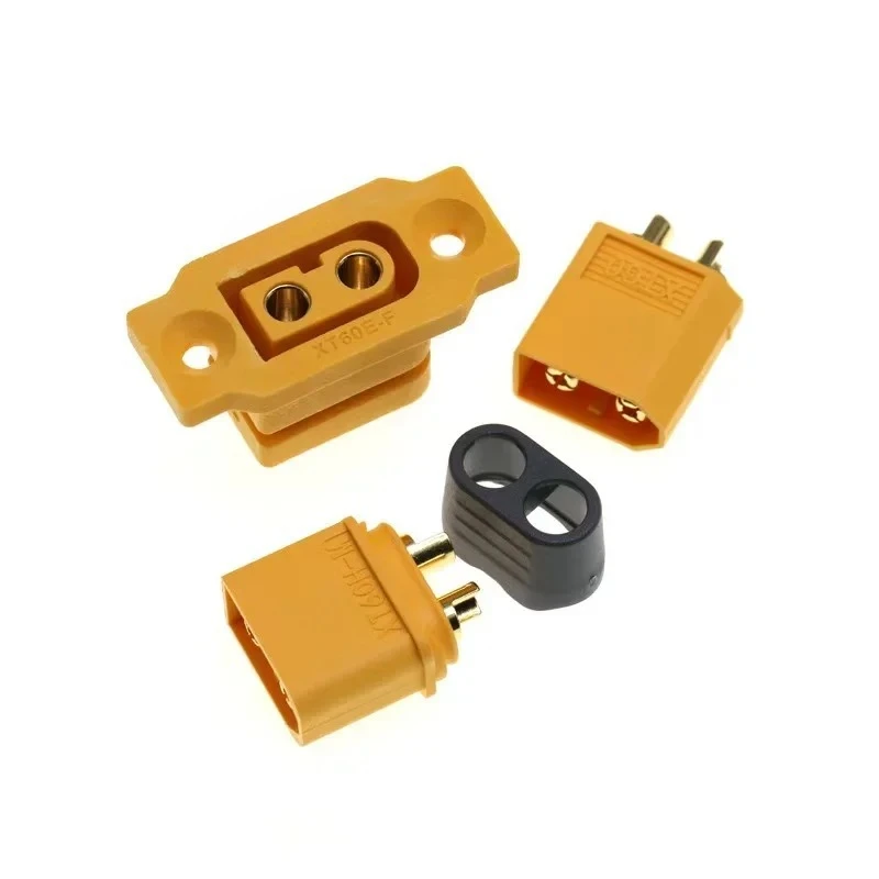 30A XT60NE Lithium Battery Charging Wiring Harness Connector Wire Fixed Female Head Welded Type Gold-plating XT60 Terminal