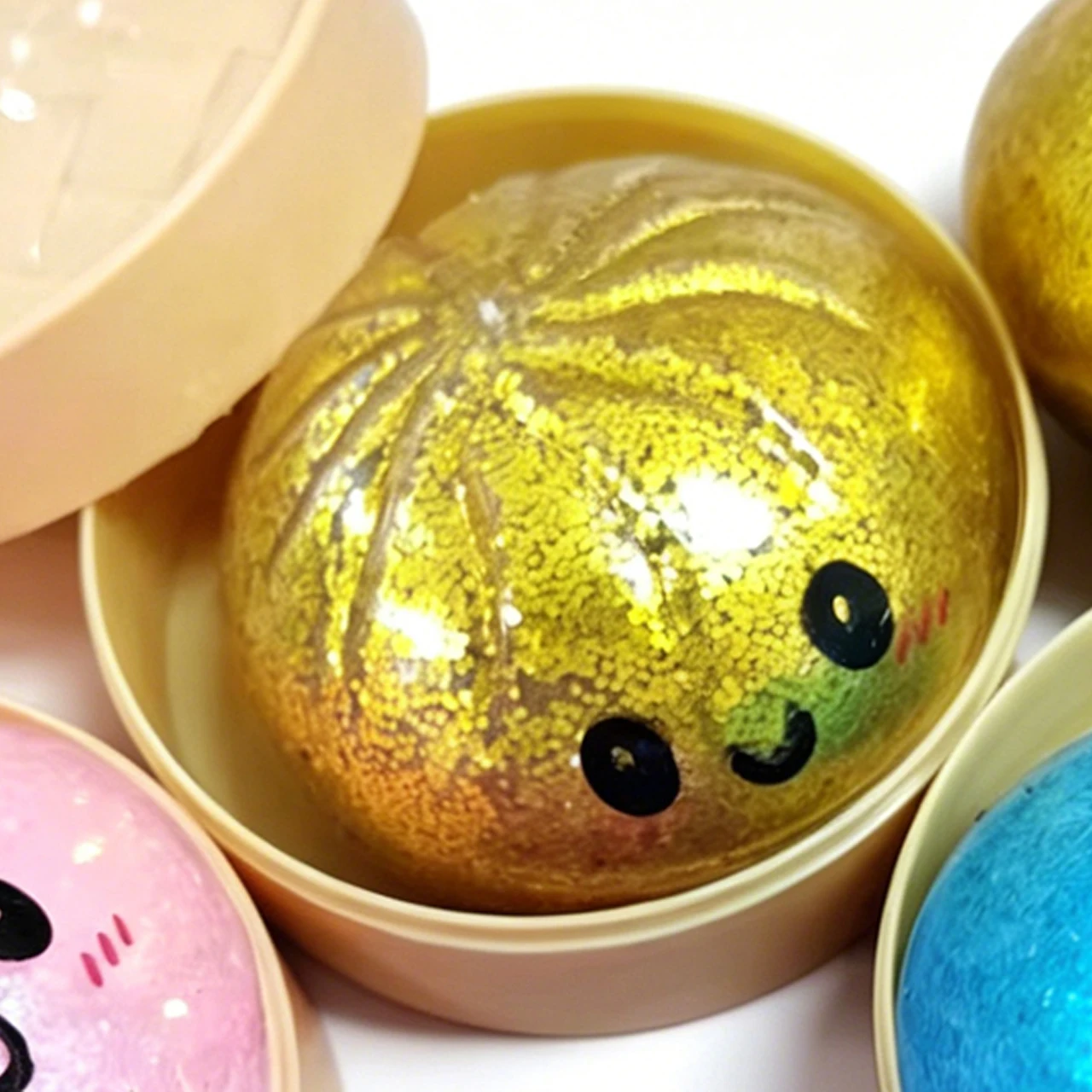 Kids Toys Dumplings - Blind Box Colorful 6 Styles Glitter