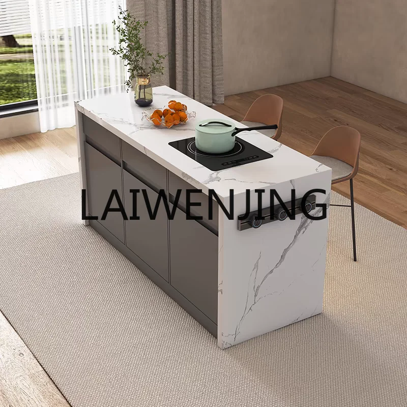 

RWJ Marble Bar Table Home Villa Living Room Apartment Kitchen Middle Island Table Customization