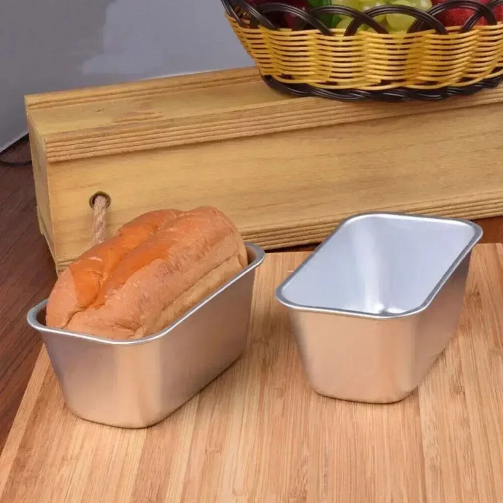 Cake Baking Tray Rectangular Loaf Pan Home Baking Bread Making Aluminum Alloy Fast Heat Conduction Lightweight
