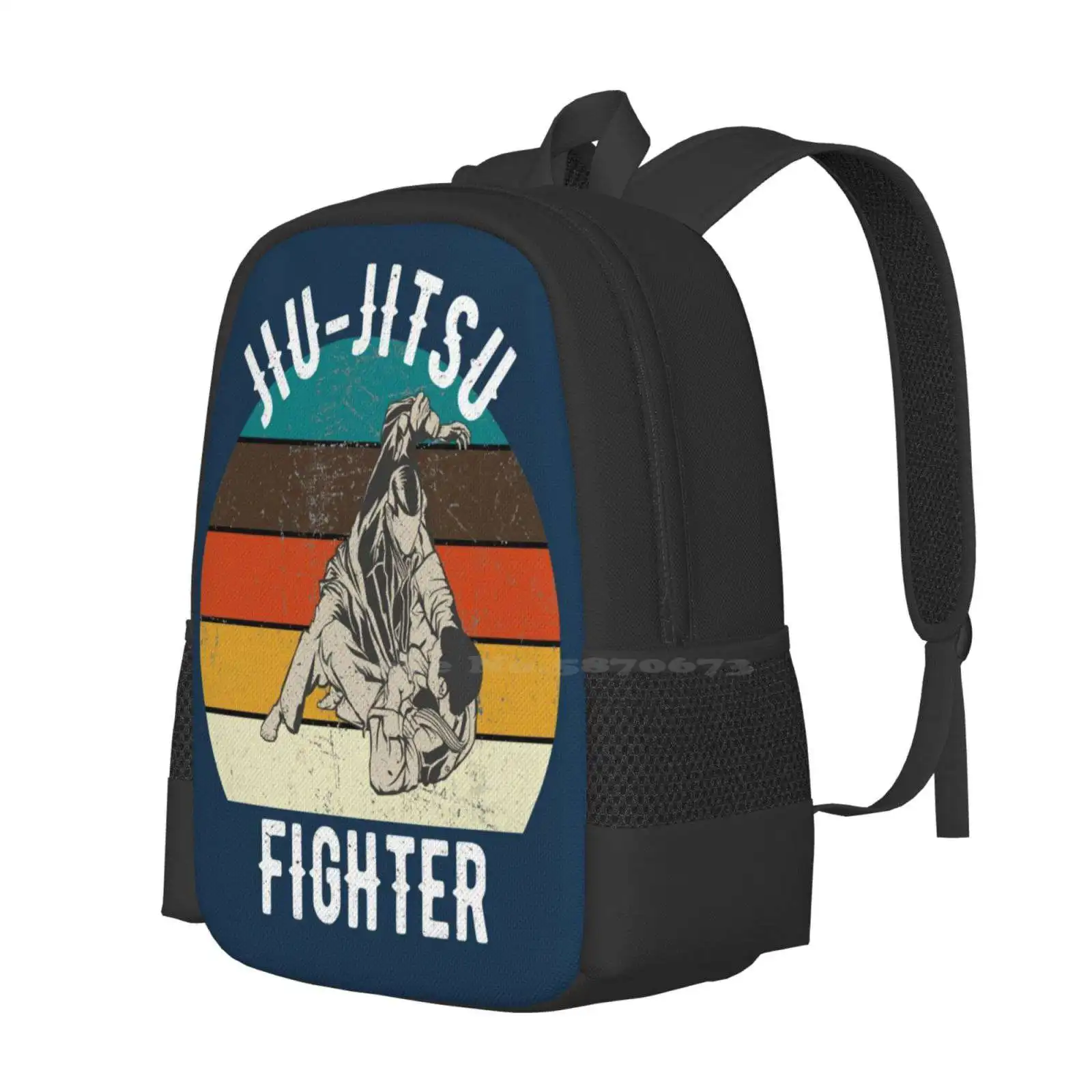 Jiu Jitsu Shirts Aggressive Cuddling Vintage Hot Sale Schoolbag Backpack Fashion Bags Jiu Jitsu Jujitsu Grappling Folding