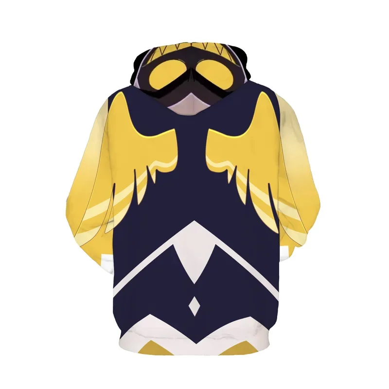 Аниме Адам Косплэй толстовка с принтом 3D униформа унисекс вечерние костюм Хазбина куртка полиэстер повседневная верхняя одежда ОСЕННАЯ спортивная одежда @ 0Z *