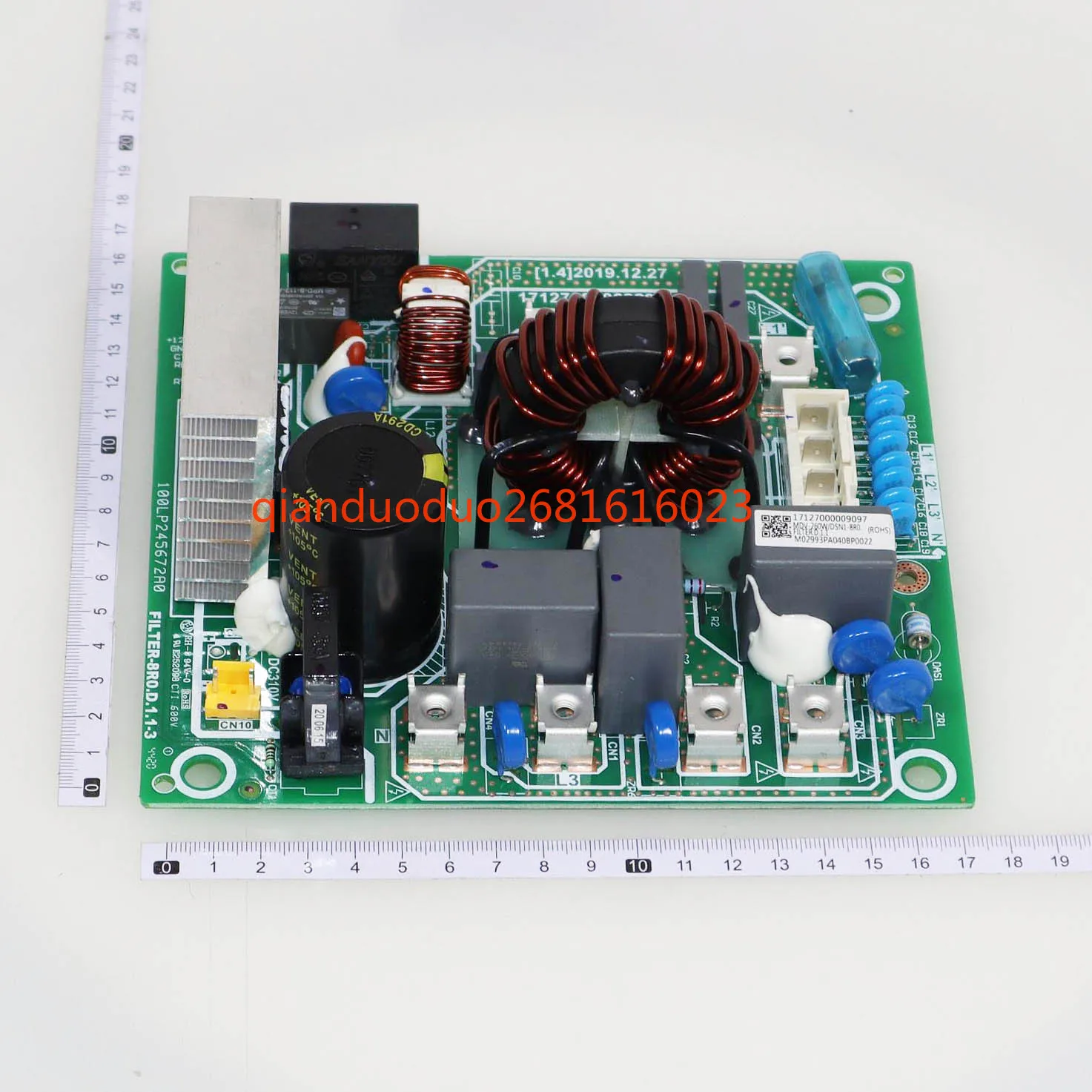 

Suitable for Midea central air conditioning air cooling module external power supply board filter board FILTER-8R0.D. 1.1/2/4
