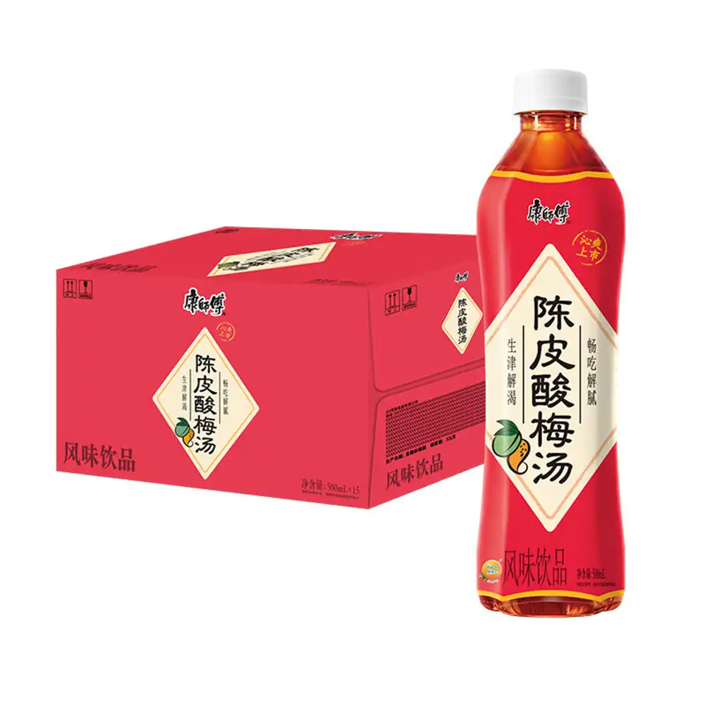 Master Kong Chenpi Plum Drink-botellas de 500ml x 15