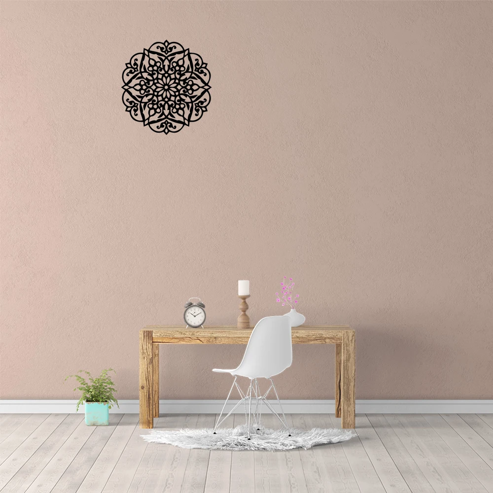 

1 pc mandala Family Wall Stickers Mural Art Home Decor Decoration Accessories For Kids Rooms For Living Room Bedroom Murals