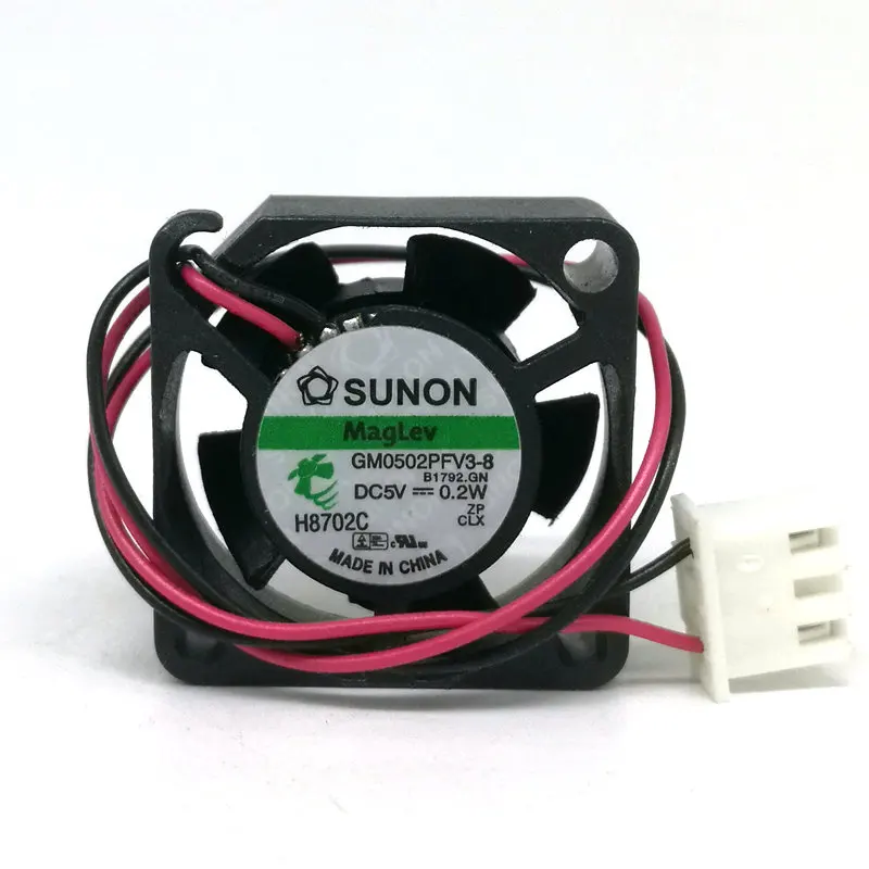 

New Original GM0502PFV3-8 DC5V 0.2W 25x25x10MM 2.5cm 2Lines Cooling fna