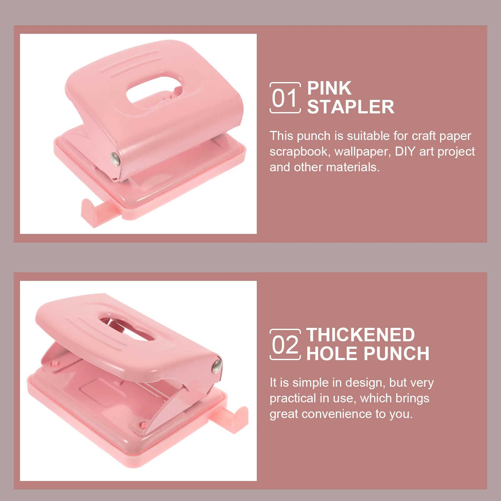 فضفاض ورقة ثقب الناخس 2 حلقة دليل خرامة الورق أداة لمكتب المدرسة المنزل استخدام قابل للتعديل الموثق لكمة الحرفية DIY المشروع