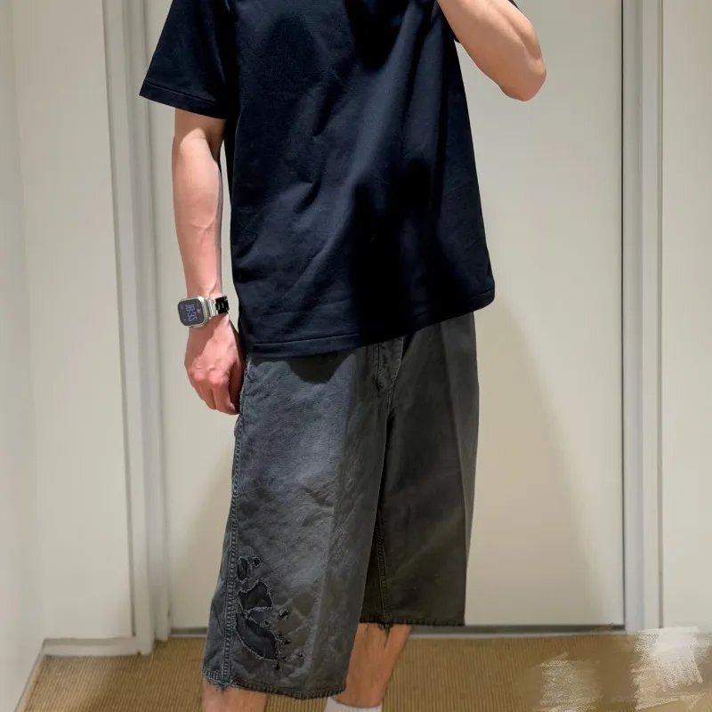 VISVIM WMV BROADER CHINO SHORTS CRASH Wrecking shorts cropped pants