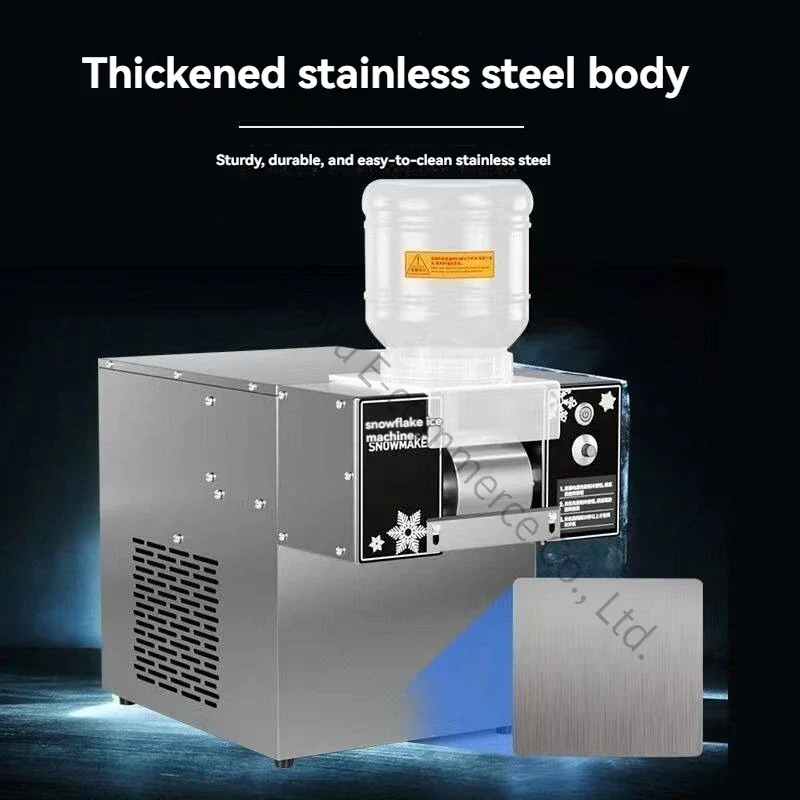 New Internet Celebrity Snowflake Ice Machine Electroless Mobile Ice Making Commercial Four-in-one Snowflake Cotton Machine Full