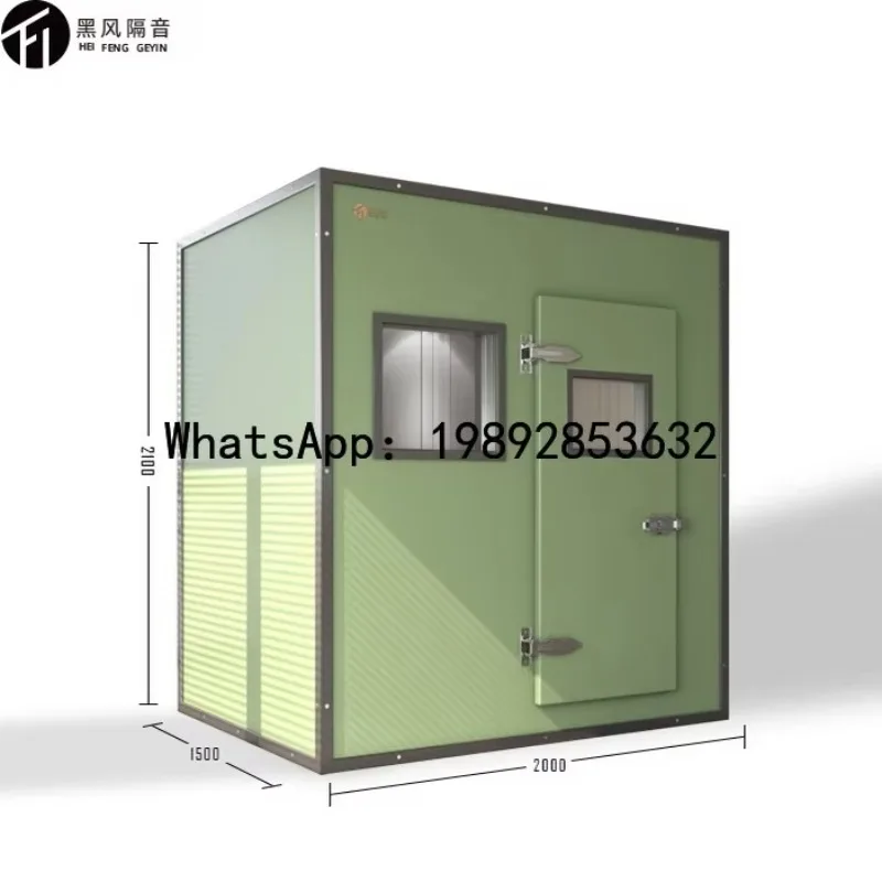 XL Soundproof Room Factory Equipment Silent Warehouse Household Small Mobile Soundproof Enclosure