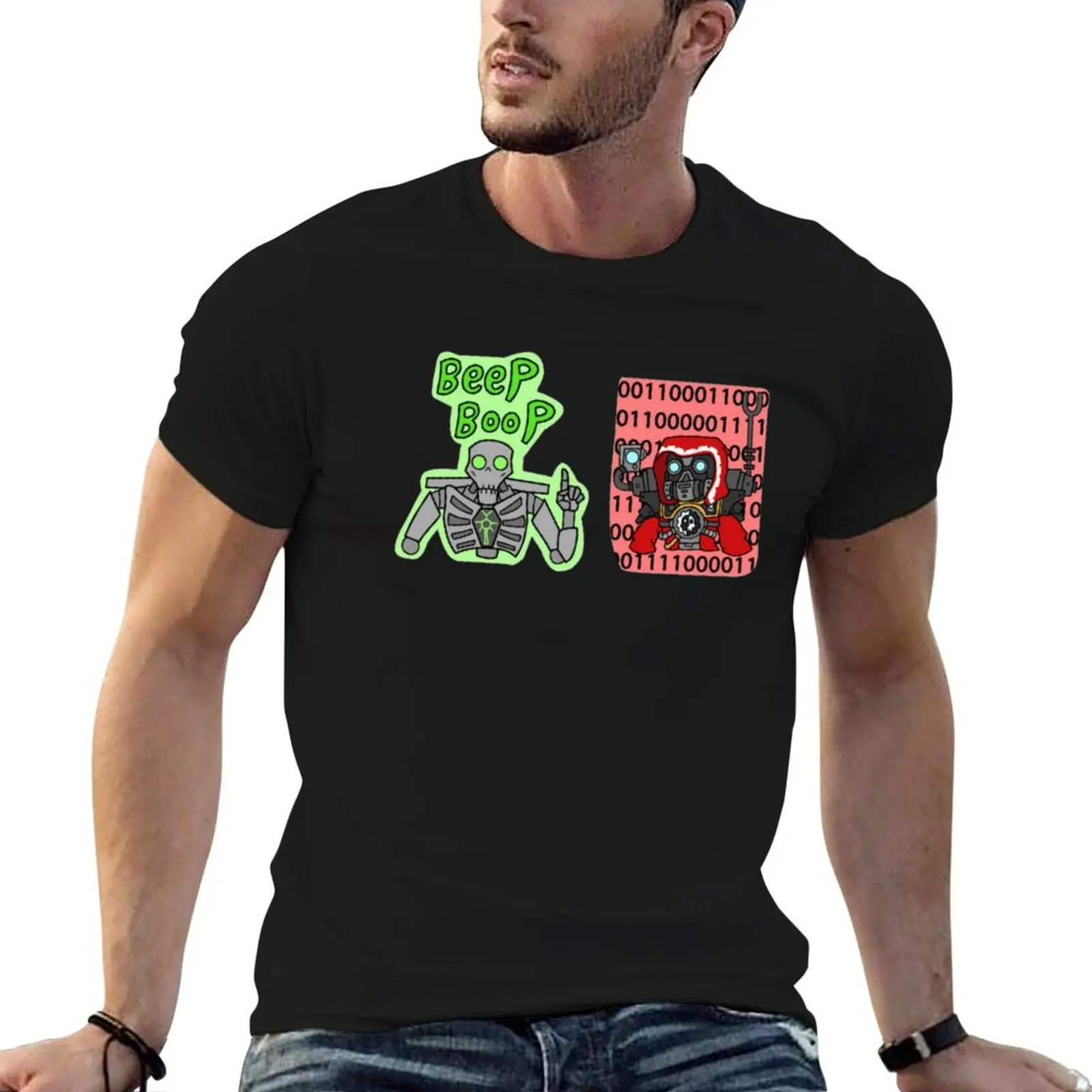 

Admech Vs Necrons T-Shirt funny t shirts cotton cotton t shirts high quality t shirt man luxury T-Shirt