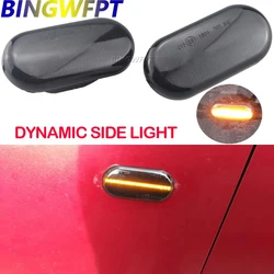 For Nissan Tiida C11 Note E11 Micra K12 NP300 Navara D40 Qashqai J10 LED Dynamic Side Turn Signal Light high quality