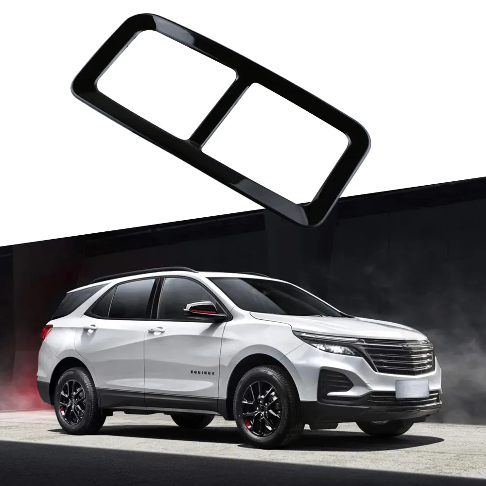 

Задняя вентиляционная рамка переменного тока автомобиля для Chevrolet Equinox 2017-2023, наклейка на розетку кондиционера, накладка, аксессуары для интерьера