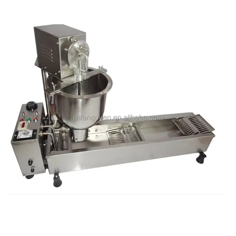 Professional Commercial Donut Maker / Doughnuts Making Machine / Snack Food Processing Machine