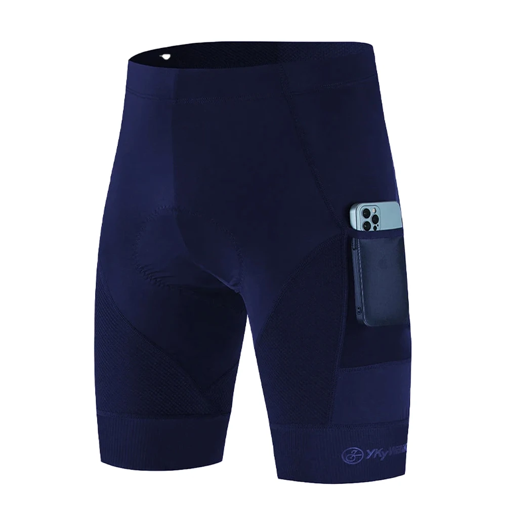 YKYW Herren-Radhose, elastische Schnittstelle, gepolstert, MTB, Herren-Fahrrad-Shorts, Rennrad, Radfahren, Sporthose, Strumpfhosen, passende Kleidung