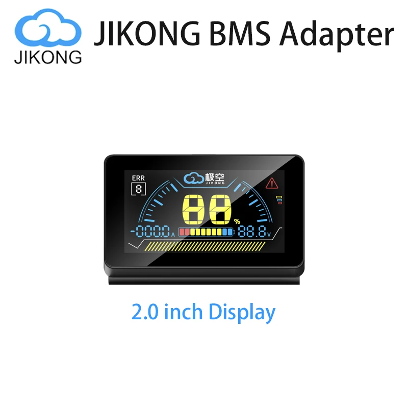 Picture 6: JKBMS Accessories RS485 2.5 3.2 4.3 Inch LCD Display Voltage Current SOC Temperature Indicator Repair Parts CAN Module Switch