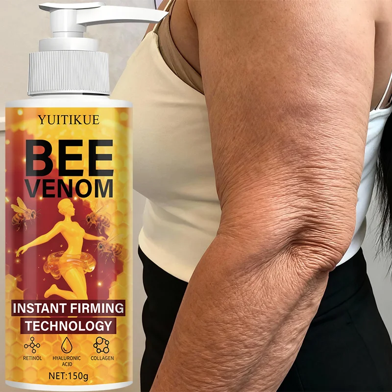 150g Bee Venom Firming Body Lotion Retinol Collagen Hydrating Moisturizing Full Body Skin Tightening Care