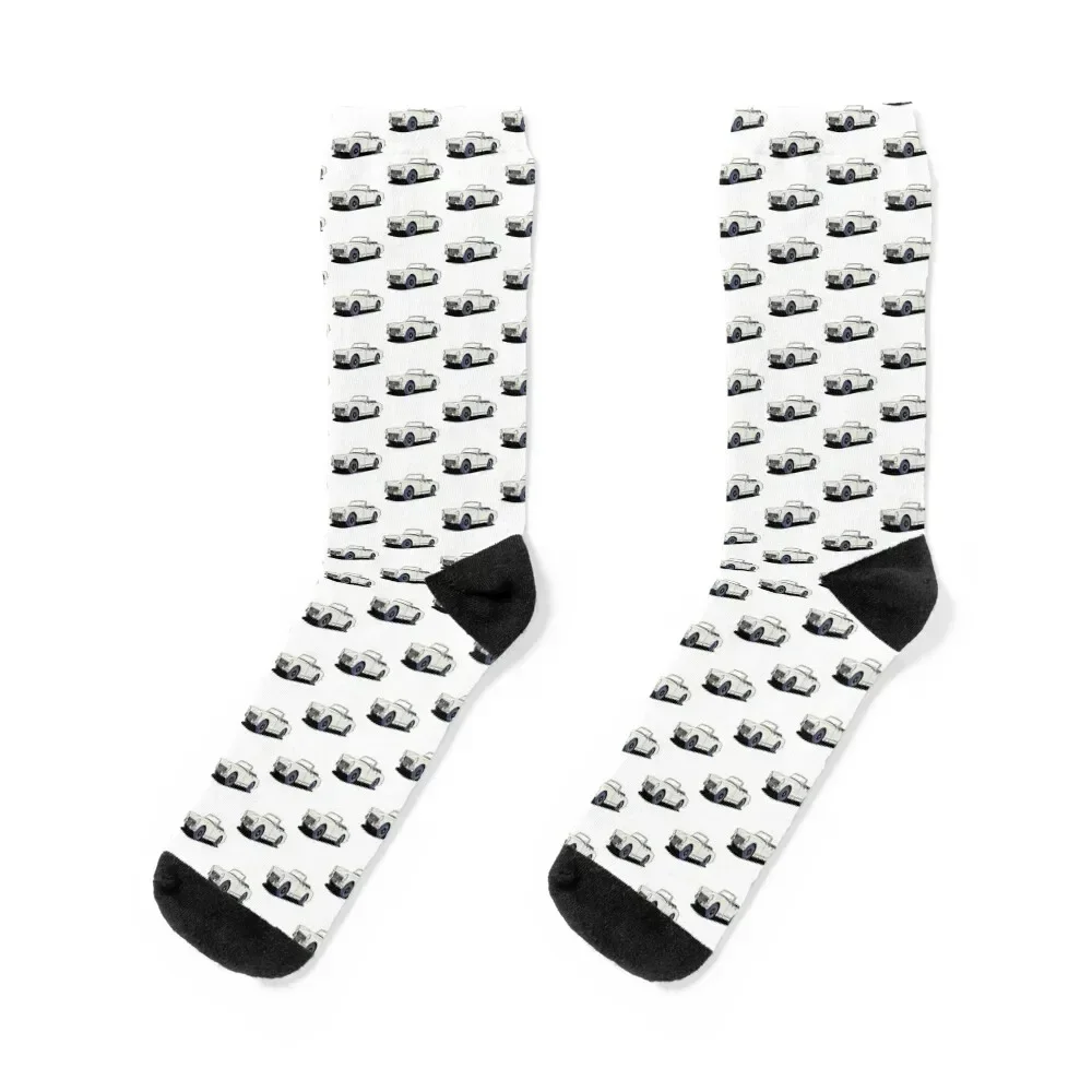 

MG Midget in white Socks men cotton high quality tennis christmas gift cartoon Men Socks Luxury Brand Women's