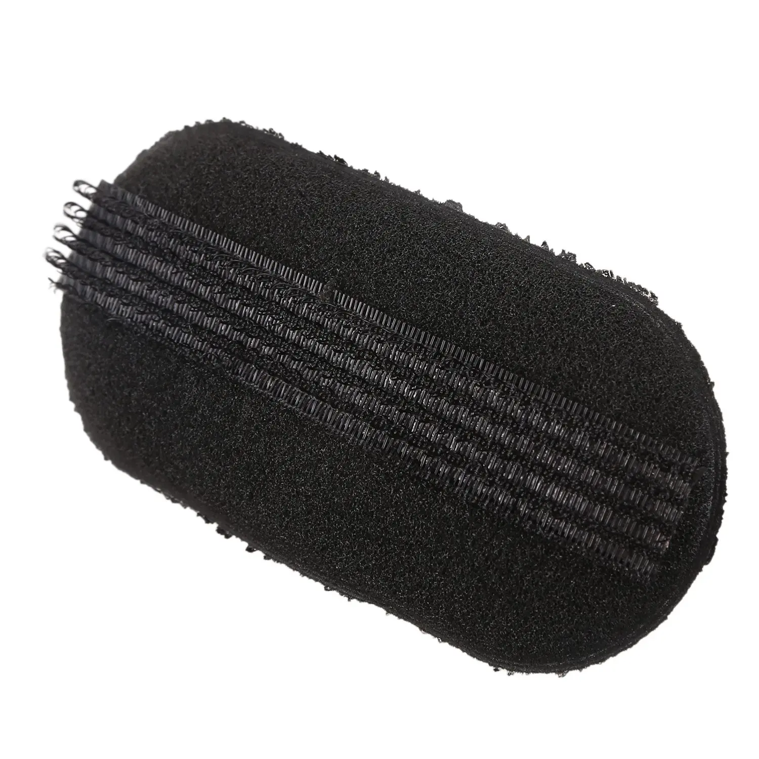 2 Pcs Black Sponge Hair Clip Volume Bumpit Padding Bun Updo
