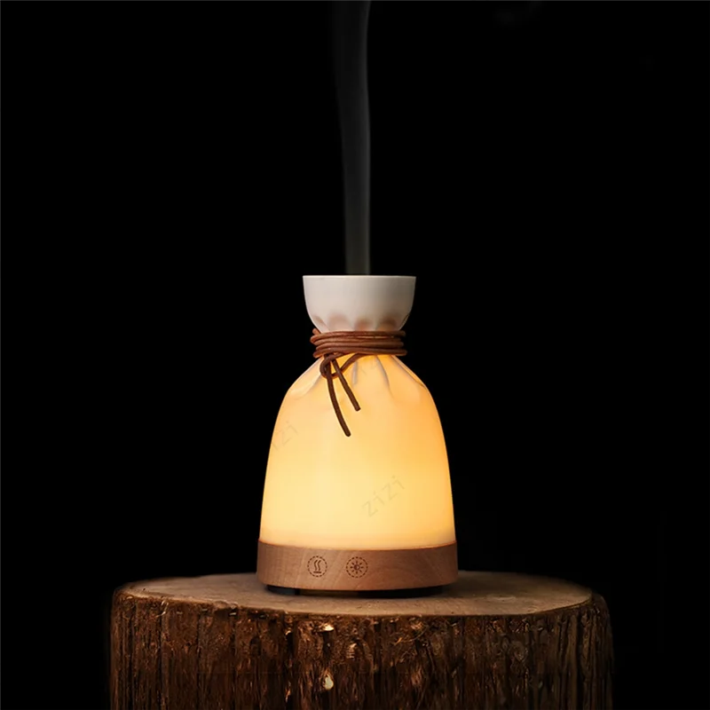 Creative Small Bag Shaped Aromatherapy Machine with Warm Light Night Light Atomization Humidification Aromatherapy Machine