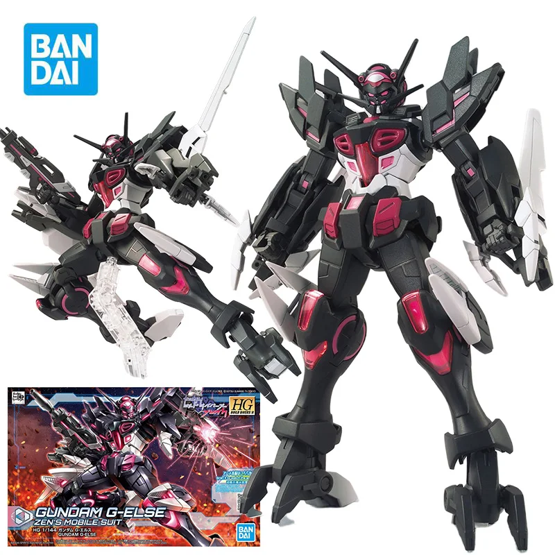 

BANDAI HGBD:R 1/144 Gundam G-else Zen's Mobile Suit Action Figures Gundam Build DIvers Anime Model Kit Toy for Boys Original Box