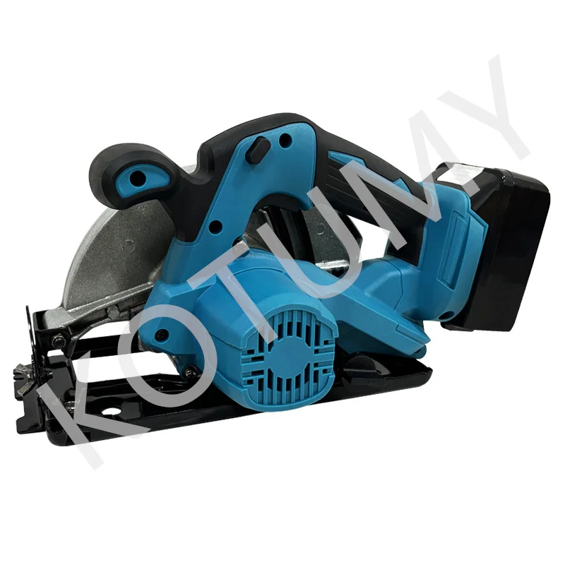 Serra circular elétrica de grau industrial de 7 polegadas 185mm para corte de pedra e madeira sem escova máquina de corte de bateria de lítio