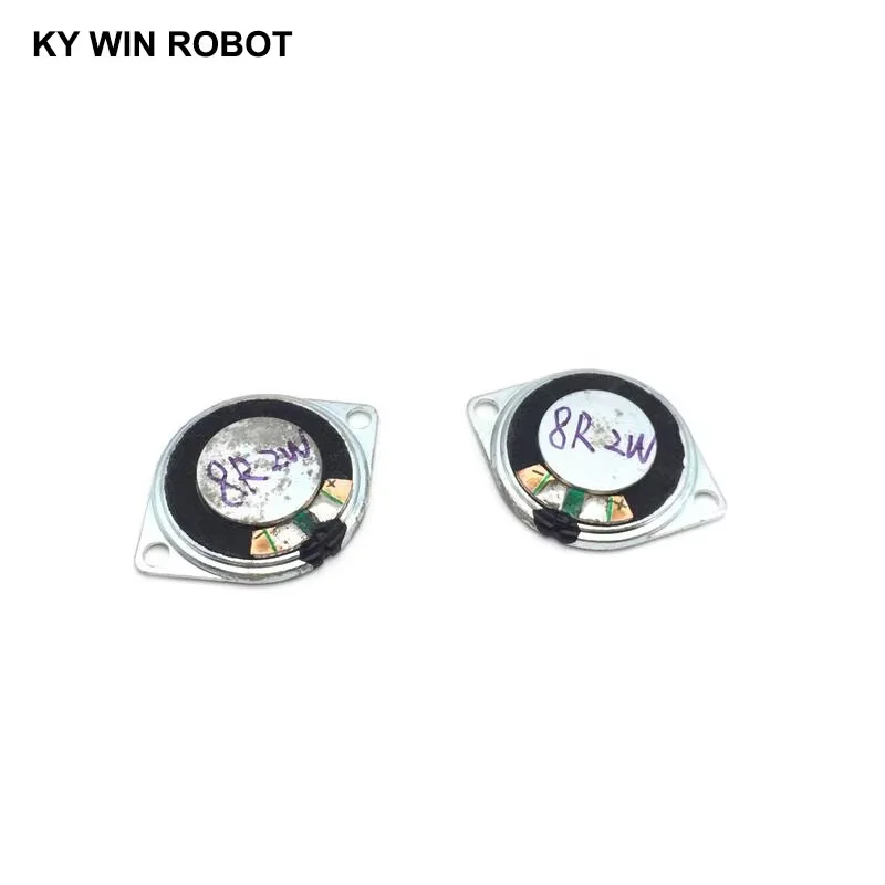 2pcs/lot New Ultra-thin speaker with ears 8 ohms 2 watt 2W 8R trumpet with ears Diameter 28MM 2.8CM thickness 5MM