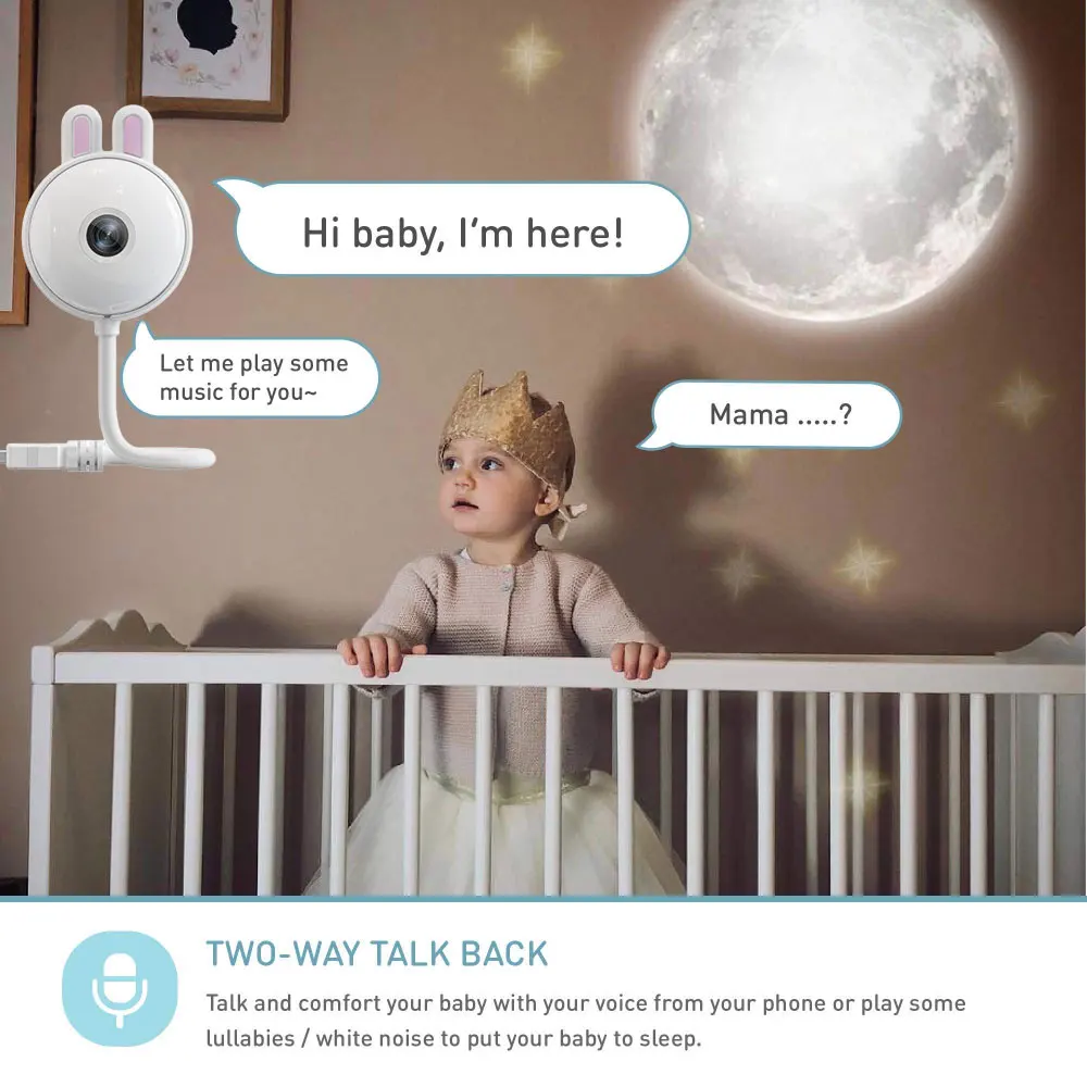 Tuya Mini WiFi Camera 2K Indoor Wireless USB Light Bulb Baby Monitor Home Security IP Camera Surveillance Auto Tracking Babe Cam