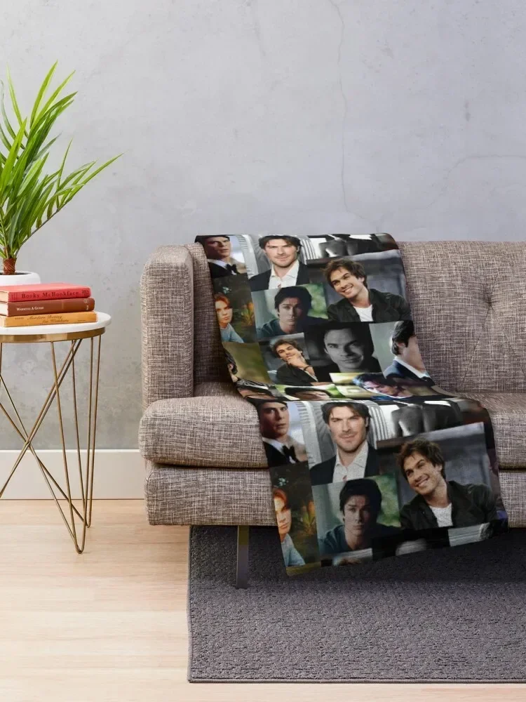 ian somerhalder Throw Blanket Weighted Nap Blankets