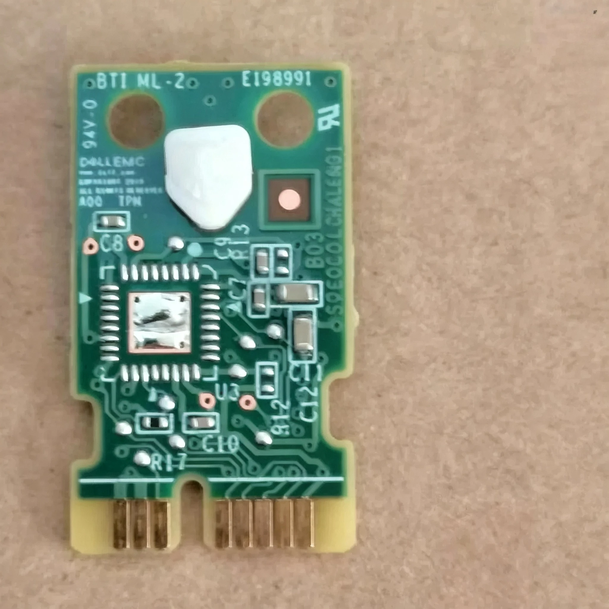 New Original TPM 2.0 Trusted Platform Module For Dell PowerEdge R640 R740 R940XA 14G Server Security Chip