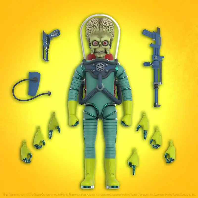 Mars Attacks! Super7 S7 Action Figureals Model Periphery Toy Garage Kit Figma Collectibles Tabletop Decoration Display Pre Sale