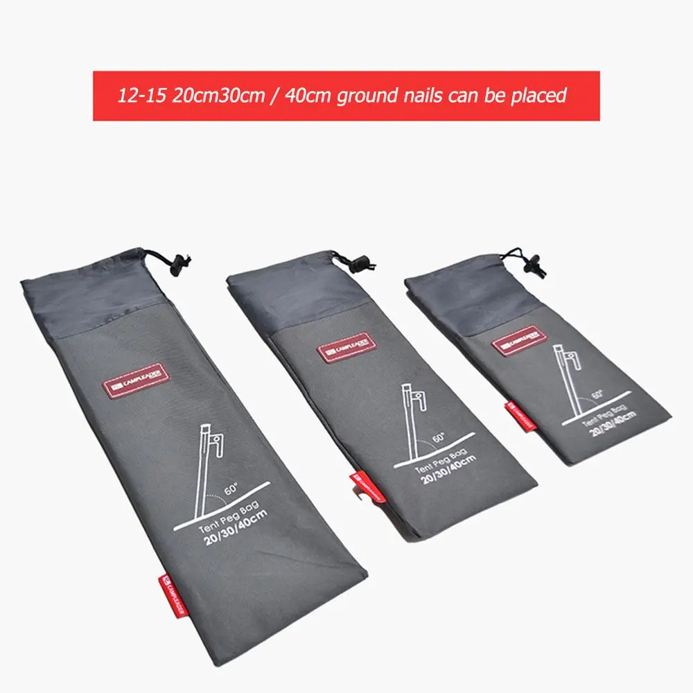 

Portable Hammer Tent Accessories Storage Pouch Tent Pegs Bag Pegs Nails Storage Bag Tools Storage Bags Tent Pegs Storage Bag