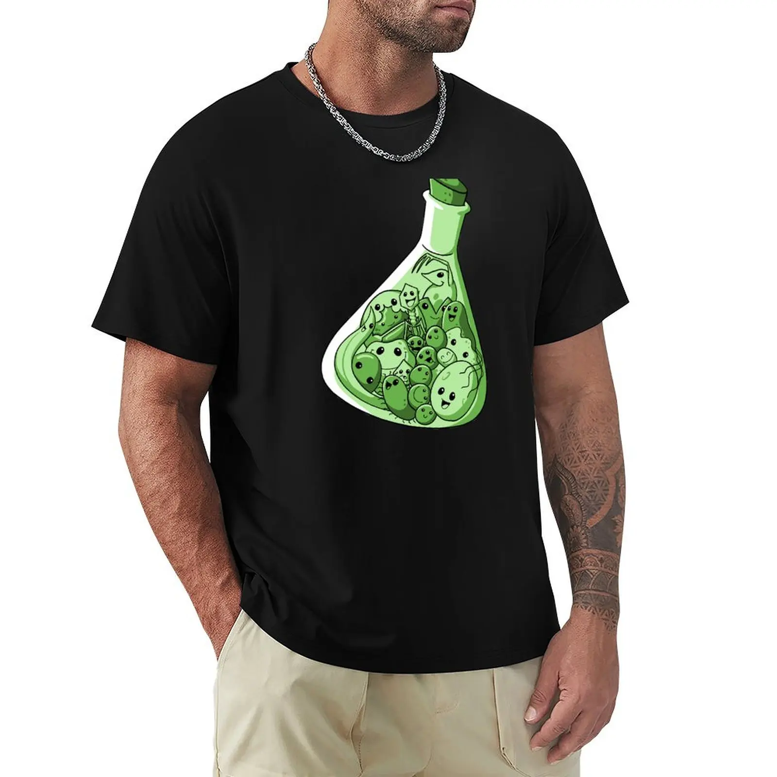 

Microbes in a flask T-Shirt Odor Resistant Short Sleeve Top