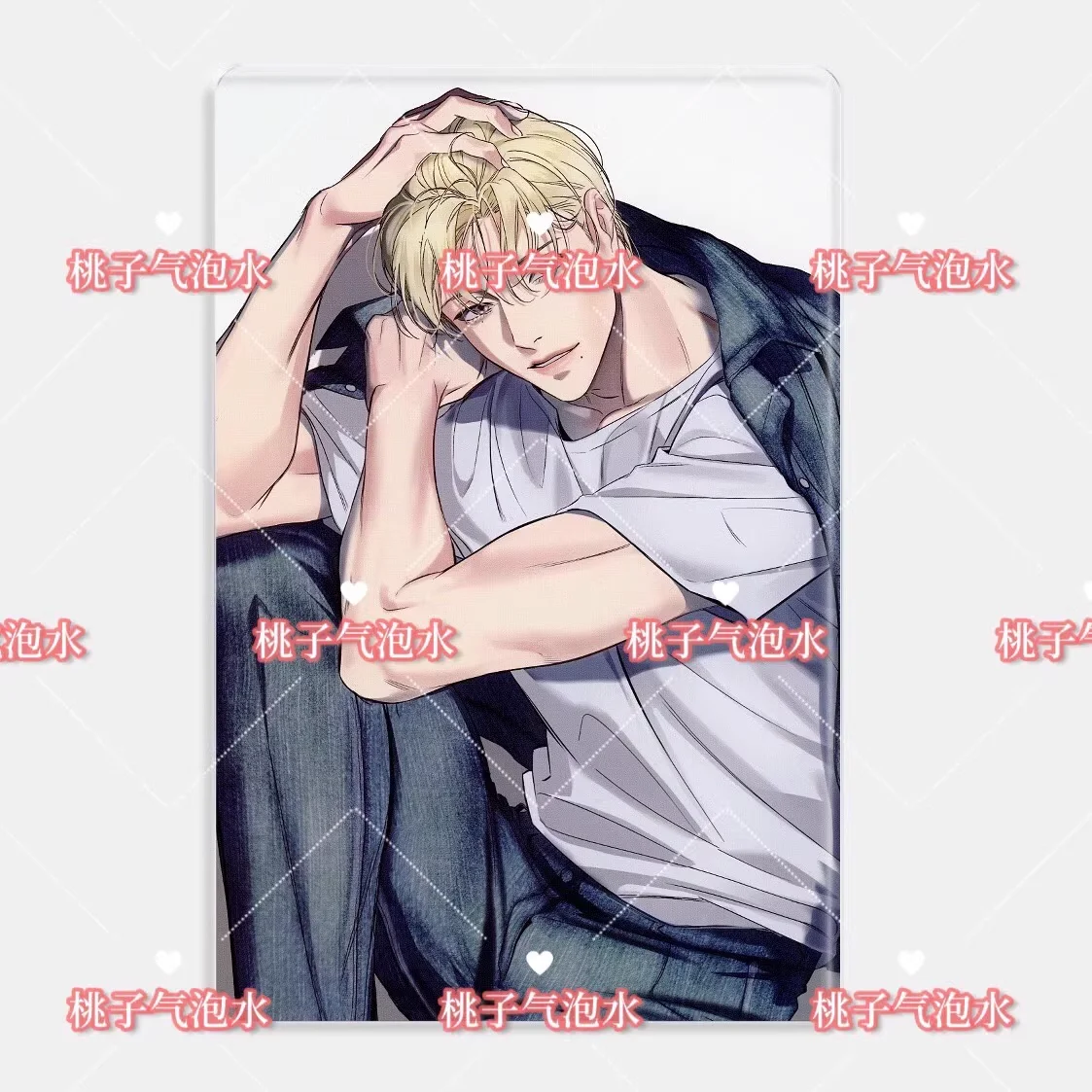 korean manhwa Backlight Big Acrylic card 8.5X13cm  High definition and high-quality [Unofficial Original]