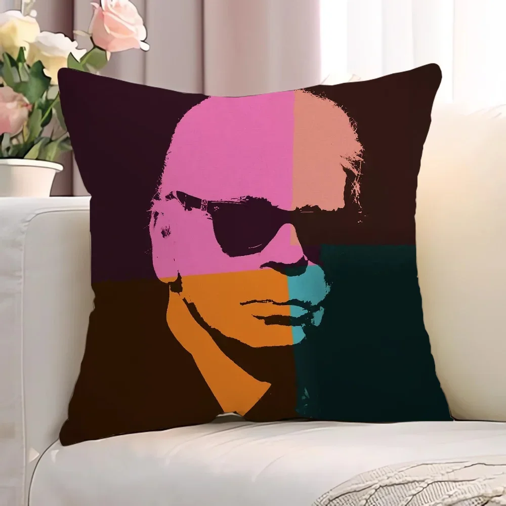 K-Karl LagerfeldS Throw Pillows Decorative Cushion Cover Fall Decor Pillowcase Sofa Cushions Anime Pillow 45x45 Covers Body Bed