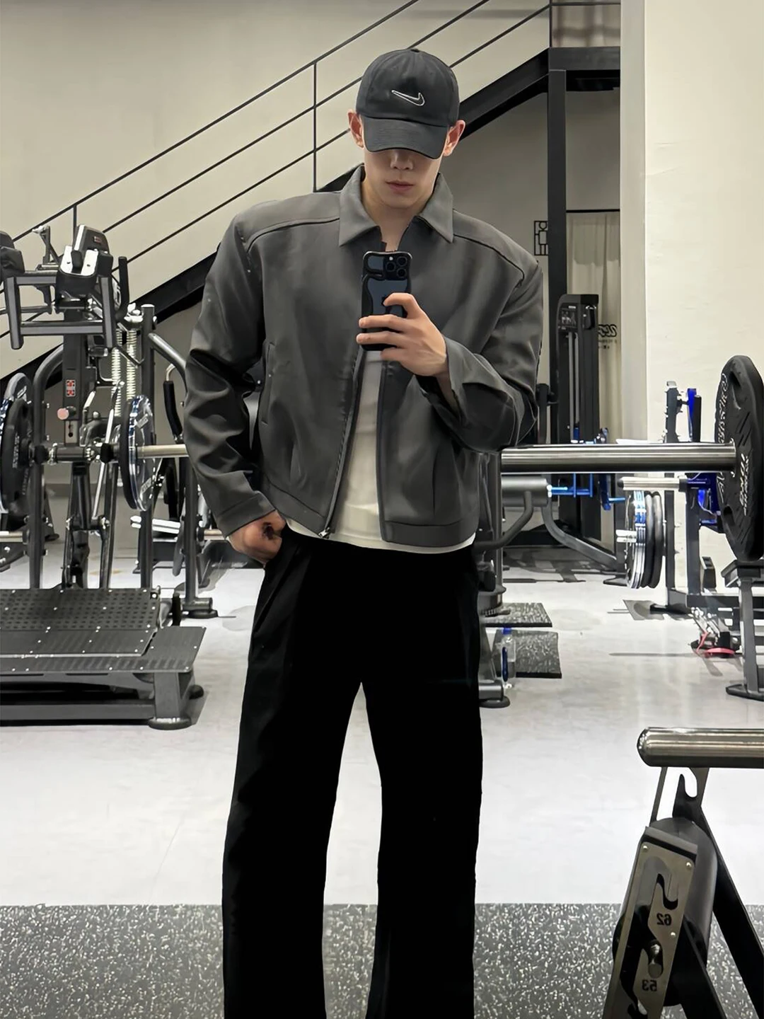 

Мужская бейсбольная куртка-бомбер с подплечниками, свободного кроя, для подростков, осенняя модная верхняя одежда