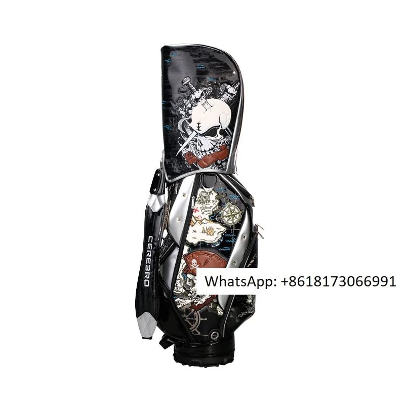 Golf bag men's nautical age club bag pirate skull waterproof golfbag