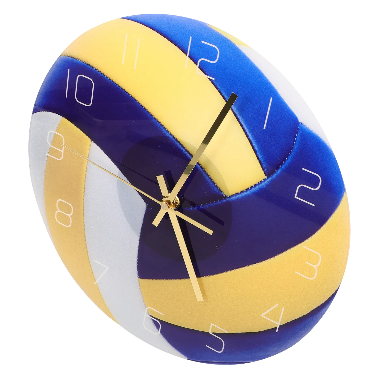 

Volleyball Clock Aesthetic Bedroom Wall Dial Movement Mechanical Household Office