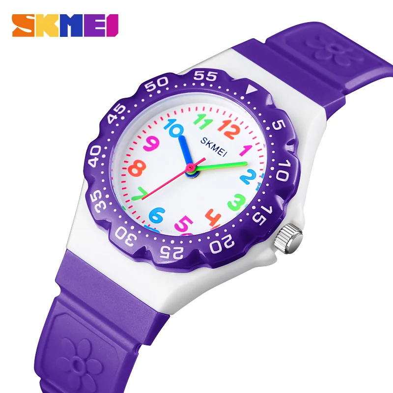 SKMEI Outdoor Fashion Waterproof Kids Quartz Wristwatch For Boys Girls Creative Personality Children's Wtatches Relogio Infantil