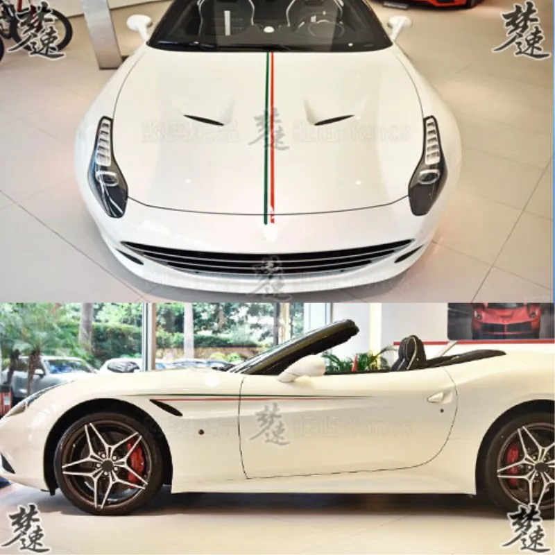 

Car sticker FOR Ferrari California body fashion sports customization special Vinyl Film accessory