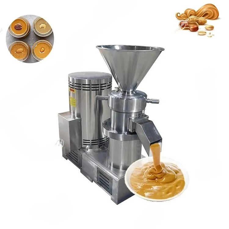 

Commercial Colloid Mill Grinder Pistachio Hazelnut Almond Cashew Nut Sesame Paste Grinding Peanut Butter Making Machine