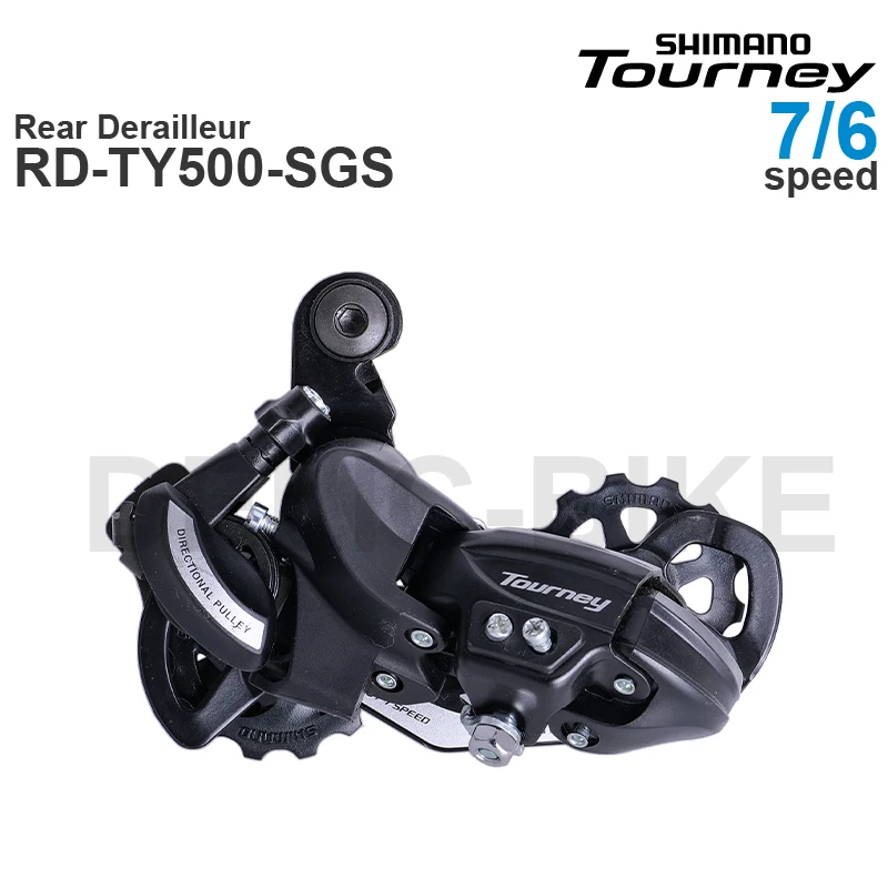 SHIMANO TOURNEY TY Long Cage Rear Derailleur RD-TY500-SGS 6/7-speed -Original parts