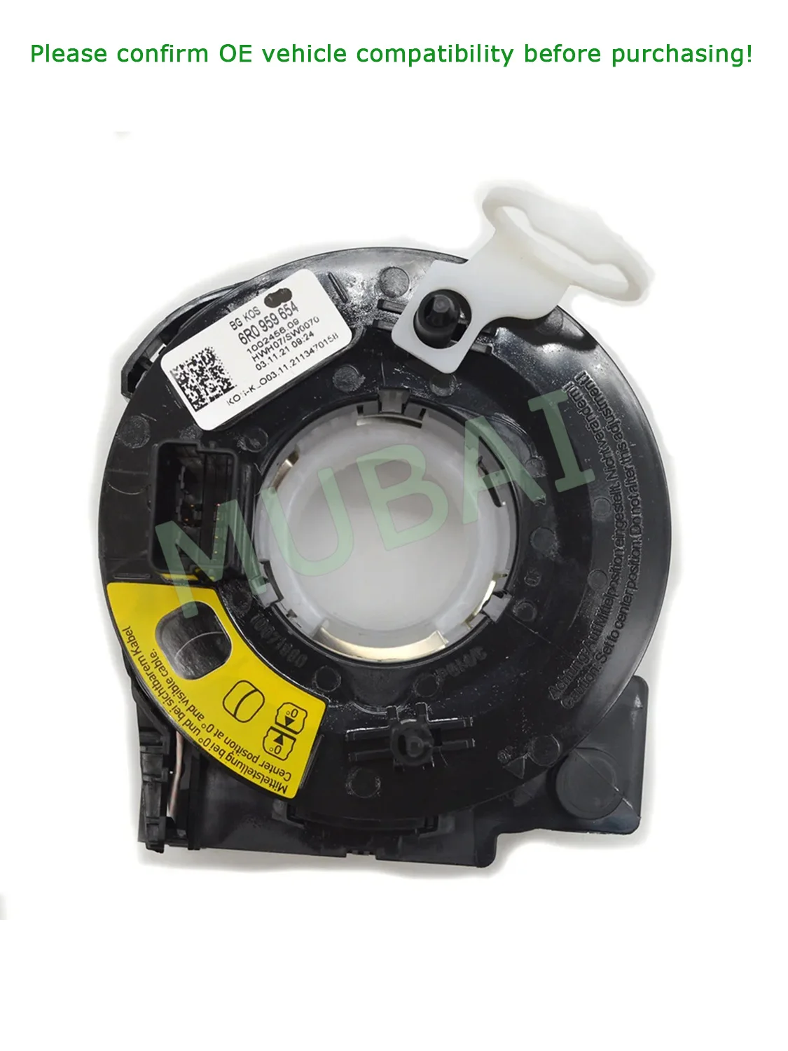 

Датчик угла поворота руля 6R0959654, модуль рулевой колонки для Skoda Fabia Matvey