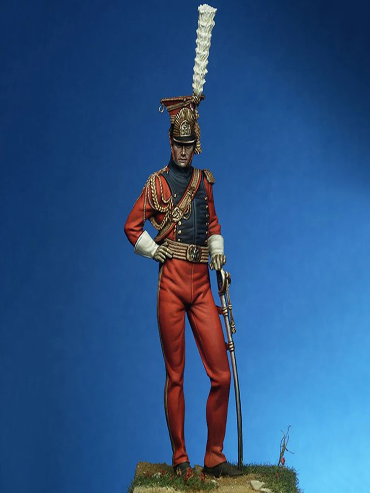 

Resin Figure 1/24 ancient man stand Model Unassambled Unpainted Figure Building Kit