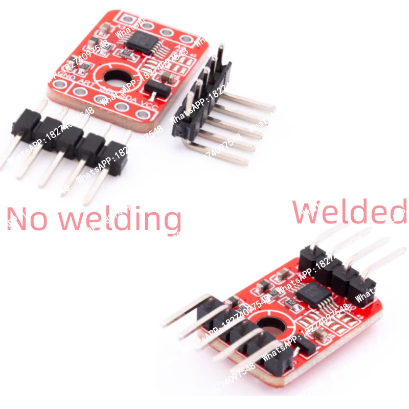 DC2-5.5V ADS1115 16-bit ADC with 4 channels and programmable gain amplifier for analog-to-digital conversion module for Arduino