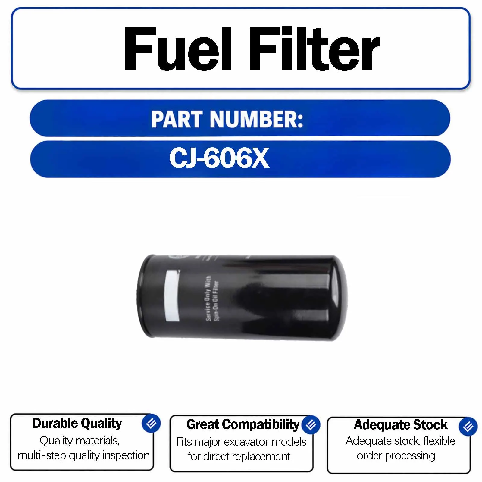 Oil Filter LF747 For Komatsu PC300-3 PC400-3 PC400-5 PC400-6 PC410 PC450-6 PC650-3 PC710-5 PC1000-1 PC1250-7 PC1500 Crawler