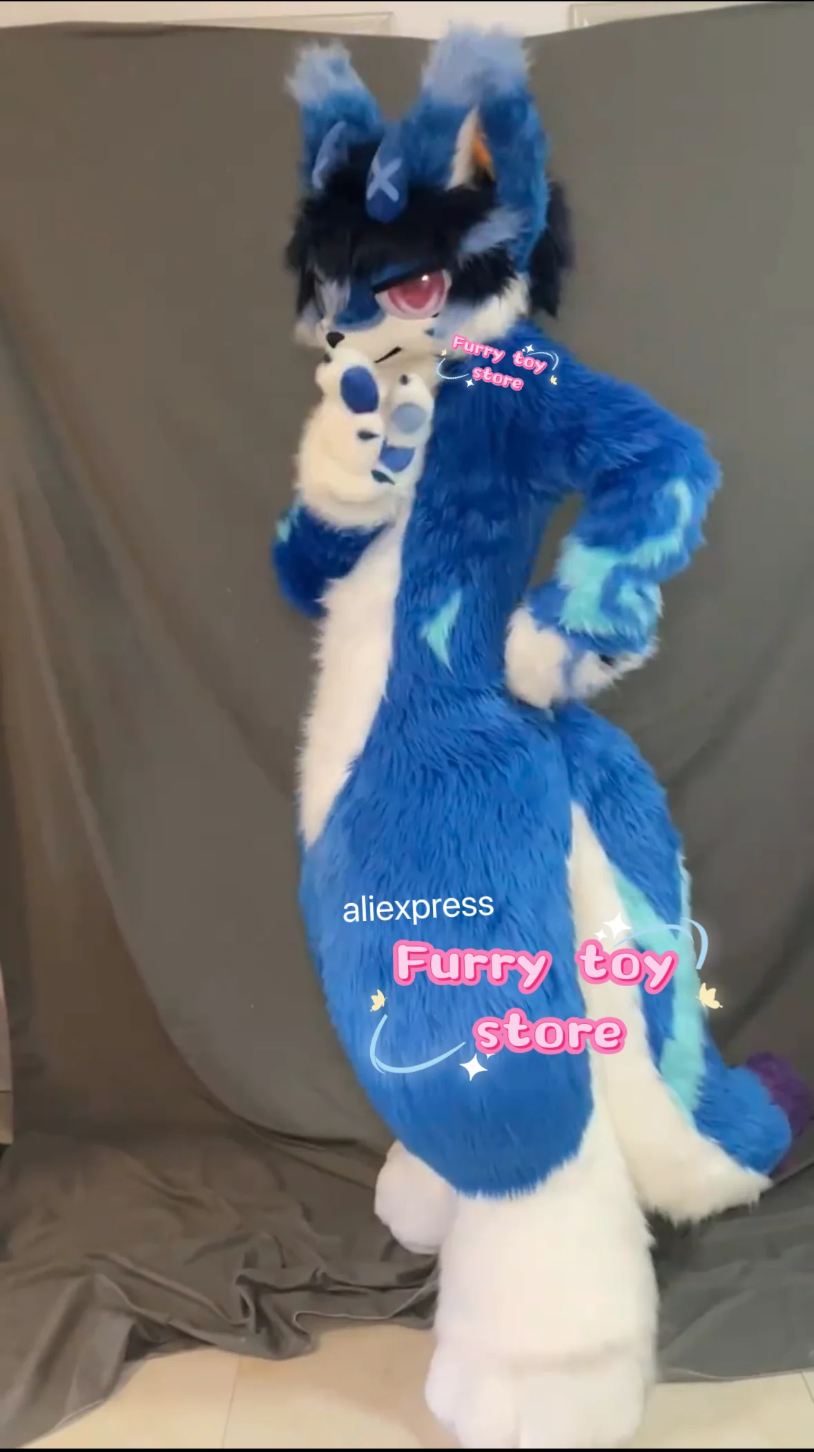 Animal Suit Fursuit Wearable Furry Cute Furry Cosplay Costume Furry Suit Full Set Of Genuine Handmade Comic Show Cute Cartoon